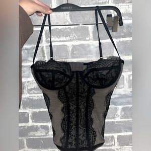 [SOLD] Out From Under Modern Love Corset - Urban Outfitters
